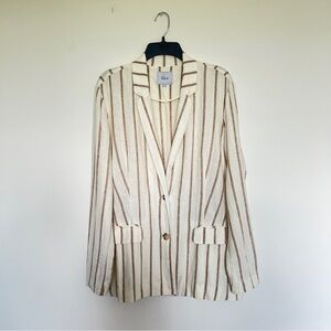 Rails‎ Flynn Linen Stripe Blazer